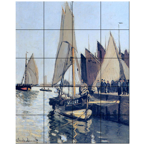 Monet "Sailing Boats"